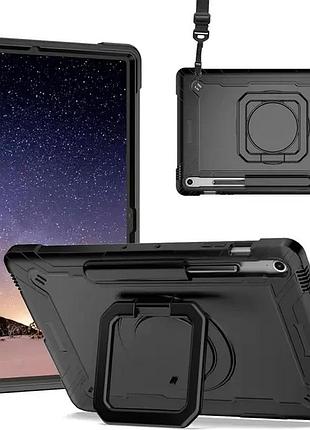 Чехол противоударный shockprof capsule для планшета samsung galaxy tab s10 fe plus+5g / wi-fi 13.1" 2025 с ремешком