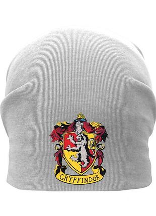 Шапка дитяча гаррі поттер harry potter сіра (hp- 003) 54-56 см