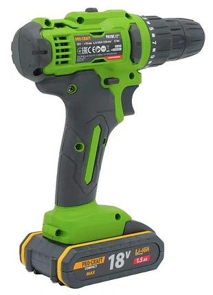 Шуруповерт procraft pa18c compact 5