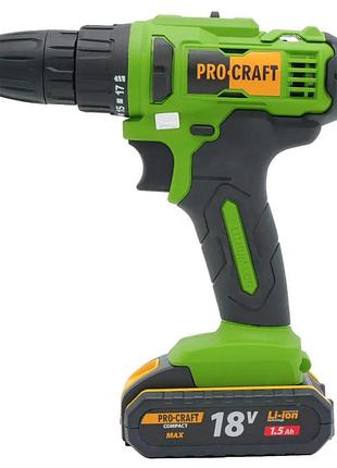 Шуруповерт procraft pa18c compact 6