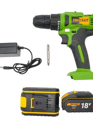 Шуруповерт procraft pa18c compact 7