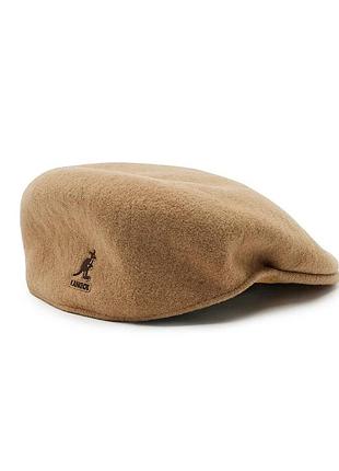 Берет kangol кенгул коричневая кепка кеппи фуражка джиганка воровка