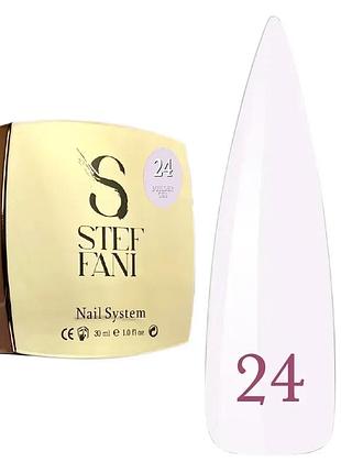 Гель для моделювання stefani builder gel 24 (ніжний рожевий), 30ml
