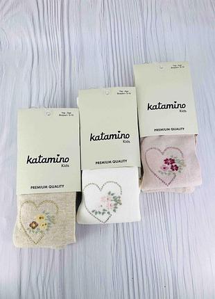 Детские колготки для девочки турция tm katamino 86-92 / 1,5-2 года