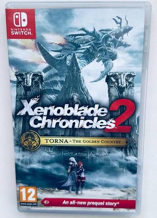 Xenoblade chronicles 2 torna the golden country, б/у, английская версия - картридж для nintendo switch