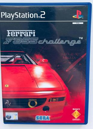 Ferrari f355 challenge, б/у, английская версия - диск для playstation 2