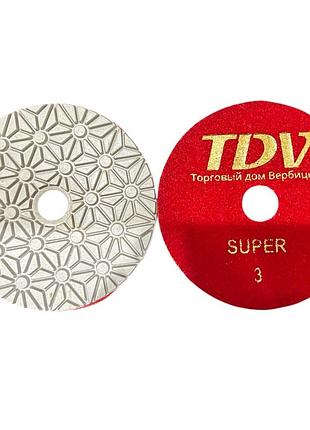 Алмазний гнучкий диск (черепашка) tdv №3 (super) зернистість 200