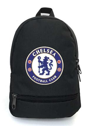 Рюкзак детский фк челси cappuccino toys (fc chelsea 0010-black) черный, размер 35 х 28 х 13 см