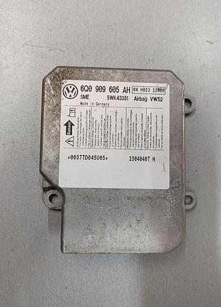 Volkswagen caddy 2004-2010 блок управления подушками безопасности 6q0909605ah