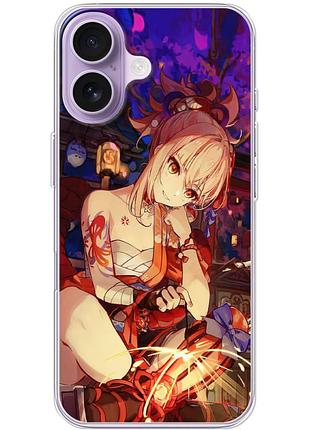 Чехол силиконовый с картинкой на iphone 17 (аниме, anime)