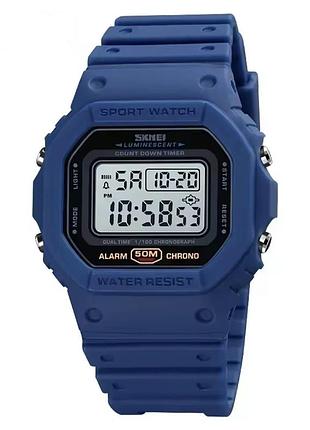 Мужские часы skmei 1628 blue