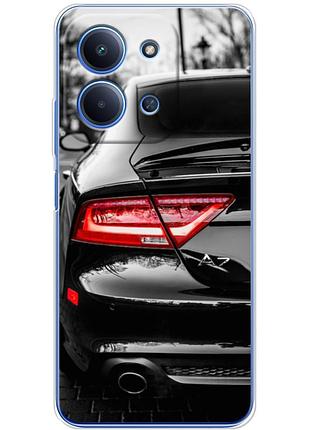 Чехол силиконовый с картинкой на xiaomi poco c85 (машина, audi a7)