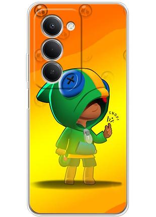 Чохол силіконовий з картинкою на xiaomi redmi 15 (бравл старс, brawl stars)
