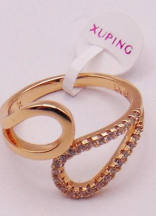 Кольцо медсплав с фианитами р.16 xuping 2875
