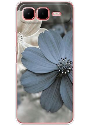 Чохол силіконовий з картинкою на infinix smart 10 plus (квітка гербера)