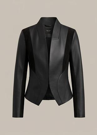 Шкіряний піджак guess