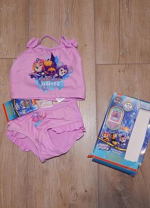 Купальник танкини paw patrol, нитевичка