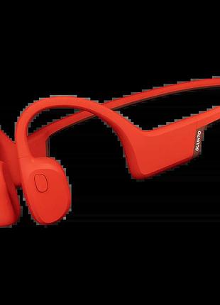 Suunto sonic coral red (ss050948000) наушники с костной проводимостью для занятий спортом красный