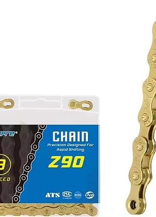 Ланцюг toopre z90 9sp золотистий (z90-gold)