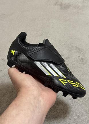 Adidas f50 club fg/mg 33р 20-21см бутси футбольні оригінал
