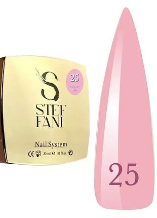 Гель для моделювання stefani builder gel 25 (рожевий нюд), 30ml