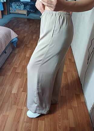 Штани тоненькі шовкові палацо h&m оригінал р.l та xl