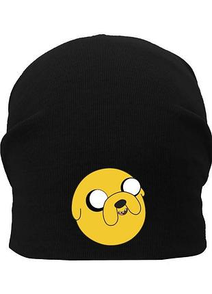 Шапка детская время приключений 004 (adventure time) черная (atr blc 004) 54-56 см
