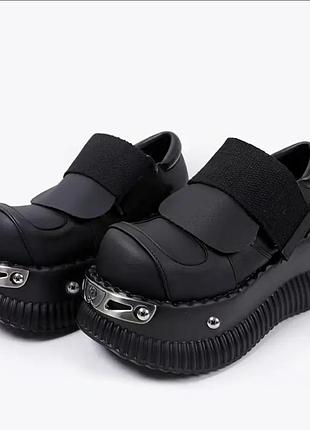 Кроссовки женские lolita harajuku y2k punk shoes new rock кибер панк аниме обуви 38,39