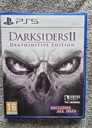 Darksiders ii (2) deathinitive edition, російська версія,б/у, playstation 5 (ps5) пс5