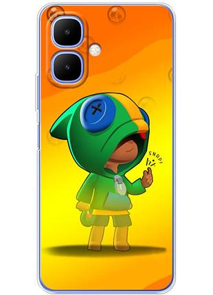 Чохол силіконовий з картинкою на infinix smart 10 (бравл старс, brawl stars)