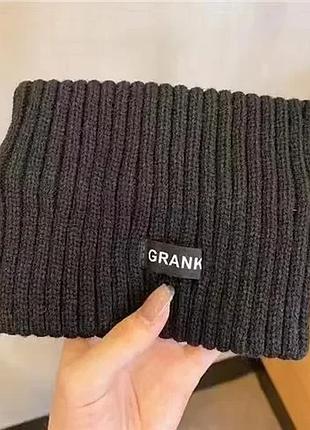 Зимняя теплая широкая повязка на голову для женщин grank
