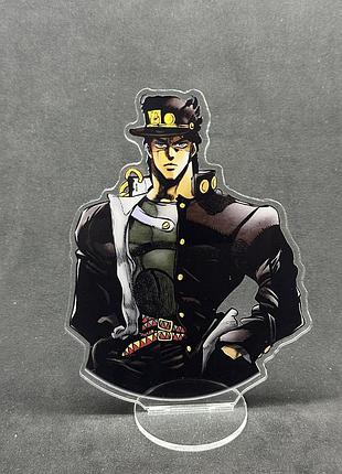 Акриловая коллекционная фигурка аниме: jojo's невероятные приключения джоджо джотаро (5) 15 см