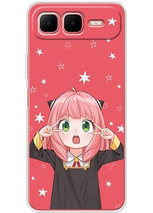 Чехол силиконовый с картинкой на infinix smart 10 plus (аниме, anime)