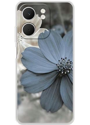 Чохол силіконовий з картинкою на oppo a5x (квітка гербера)