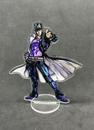 Акрилова колекційна фігурка аніме: jojo's неймовірні пригоди джоджо джотаро (2) 15 см