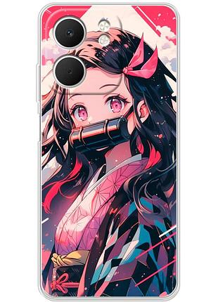 Чохол силіконовий з картинкою на oppo a5x (аніме, anime)