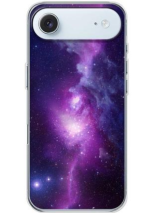 Чехол силиконовый с картинкой на iphone 17 air (космос)