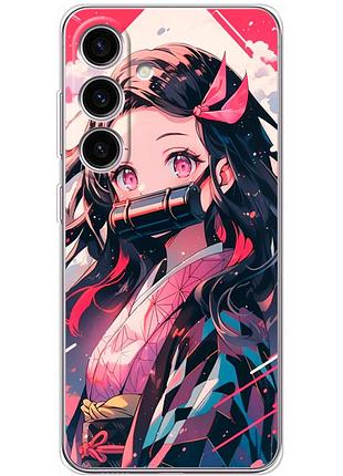Чехол силиконовый с картинкой на samsung galaxy s25 fe (s731) (аниме, anime)