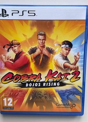 Cobra kai 2 dojos rising, б/в, англійська версія - диск для playstation 5
