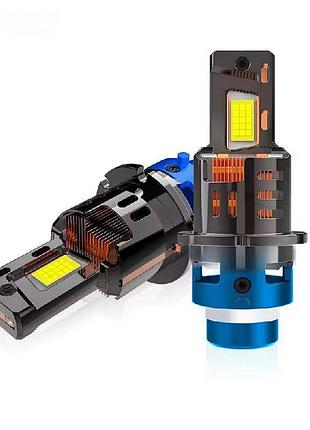 Led лампи d4s/r 110w 12000lm 6000k з обманкою (комплект 2-шт)