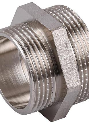 Ніпель редукційний 1 1/2"х1 1/4" нн нікельований nn762s optimum