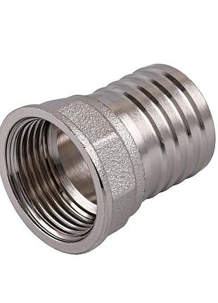 Штуцер 3/4" в 25 мм нікельований nu4l1s optimum