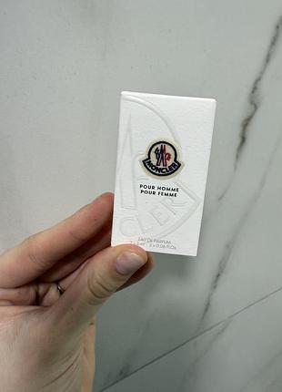 Духи moncler pour homme pour femme