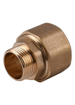 З'єднання затискне пряме для труби ø 28 мм 3/4| н латунний ls442s optimum