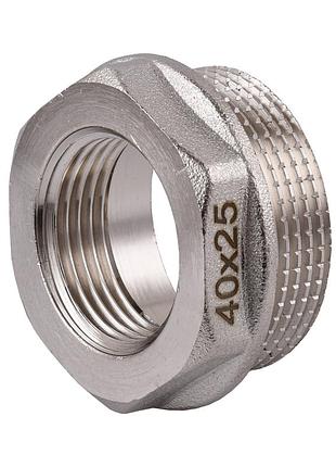 Футорка 1 1/2"х1" нв нікельована nf753s optimum