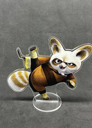 Акриловая коллекционная фигурка панда кунг-фу (4) 15 см