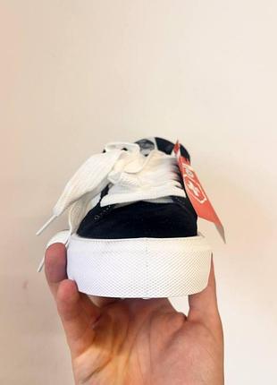 Vans knu skool black white 4