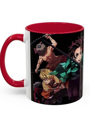 Чашка "demon slayer: kimetsu no yaiba" ds-018 червоний