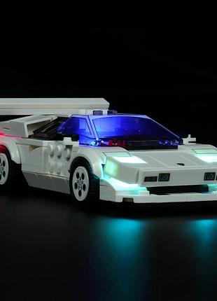 Набір світлодіодного освітлення для lego 76908 lamborghini countach
