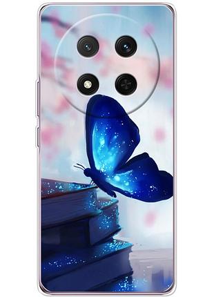 Чохол силіконовий з картинкою на huawei honor magic 7 lite 5g (метелик)